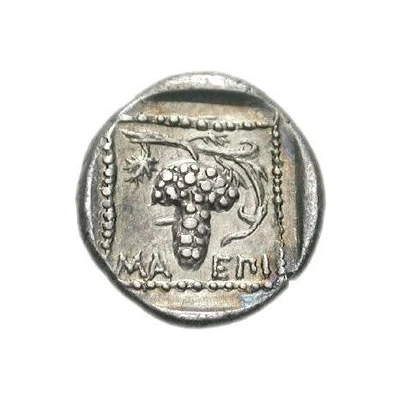 Triobol - Molpoos 398 BC - 385 BC back