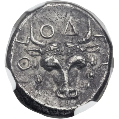 Triobol Theodosia 400 BC - 395 BC back