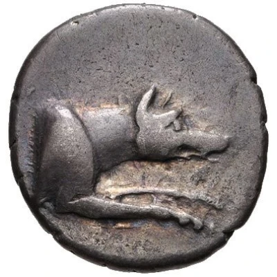 Triobol - Xenophilos 90 BC - 40 BC front