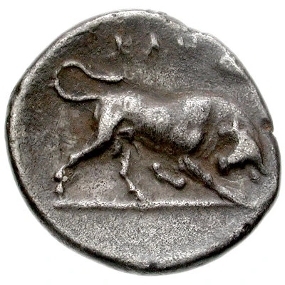 Triobol 300 BC - 260 BC back