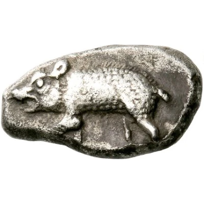 Triobol 490 BC - 470 BC front