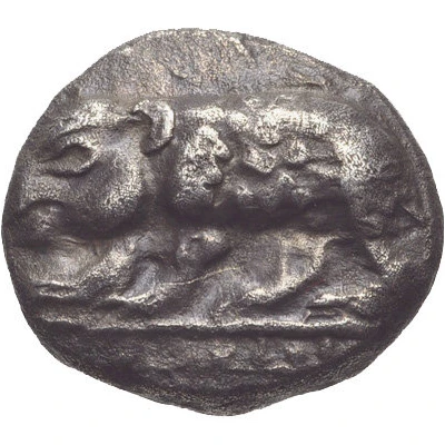 Triobol 500 BC - 495 BC front