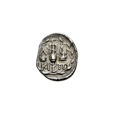 Triobol 219 BC - 196 BC back