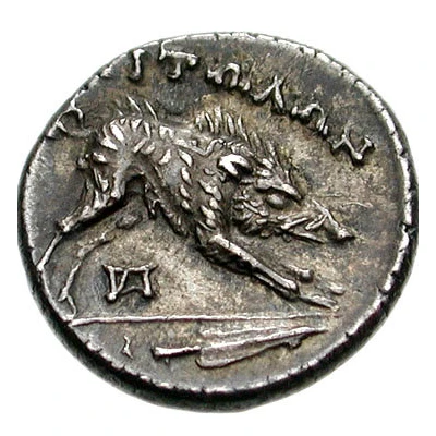 Triobol 211 BC - 196 BC back