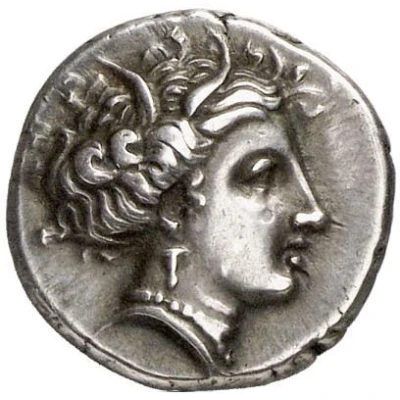 Triobol 338 BC - 316 BC front