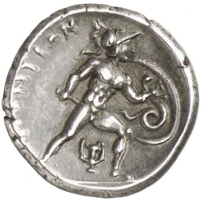 Triobol 338 BC - 316 BC back