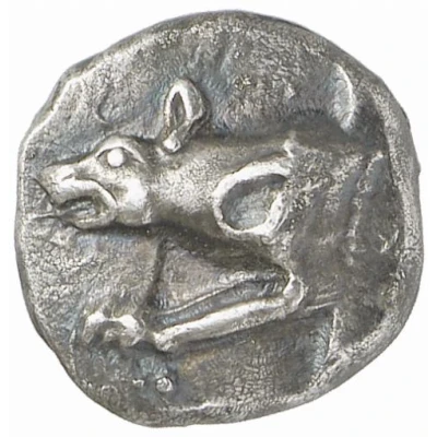 Triobol 490 BC - 470 BC front