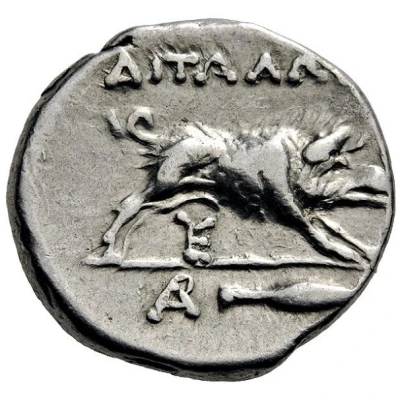 Triobol 225 BC - 170 BC back