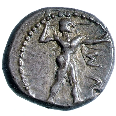 Triobol 453 BC - 448 BC front