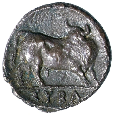 Triobol 446 BC - 440 BC back