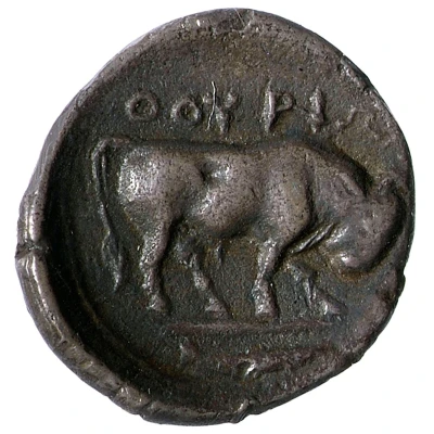 Triobol 425 BC - 400 BC back