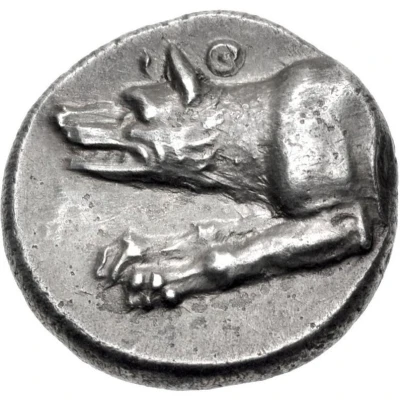 Triobol 270 BC - 250 BC front