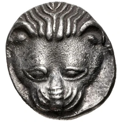 Triobol 470 BC - 455 BC front