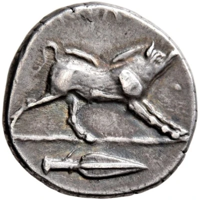 Triobol 230 BC - 220 BC back