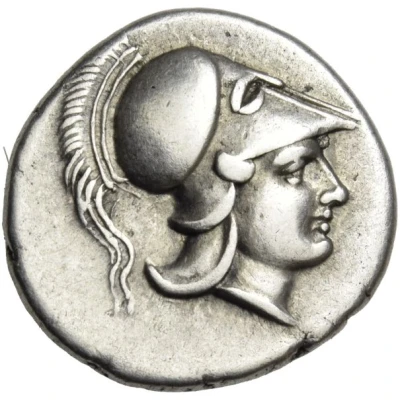 Triobol 382 BC - 356 BC front