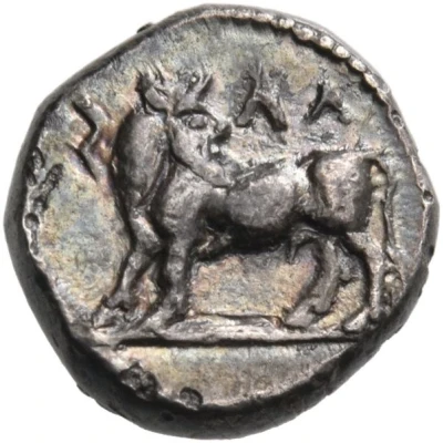 Triobol 480 BC - 460 BC front