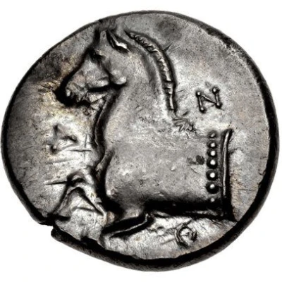 Triobol 377 BC - 365 BC front