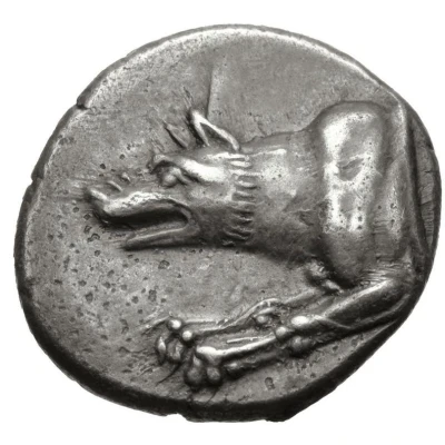 Triobol 330 BC - 270 BC front