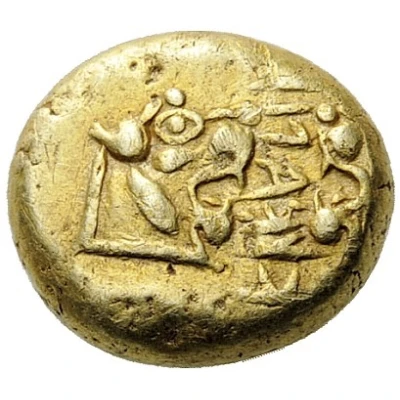 Trite - Alyattes II "Branch" 610 BC - 560 BC front