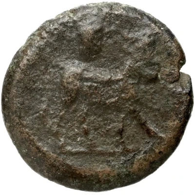 Unknown Æ As Malventum 301 BC - 268 BC back