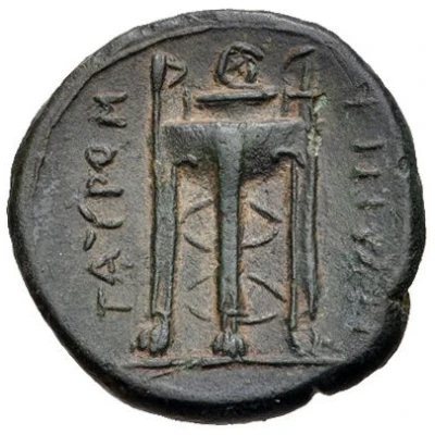 Æ 317 BC - 275 BC back