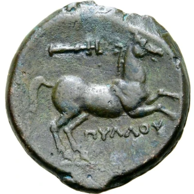 Æ 225 BC - 210 BC back