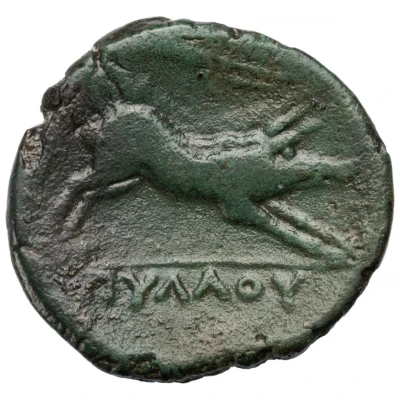 Æ 225 BC - 210 BC back