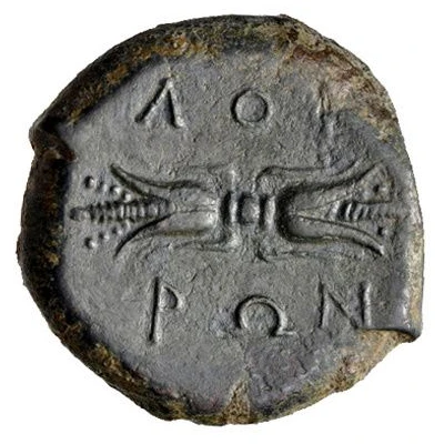 Æ 317 BC - 289 BC back