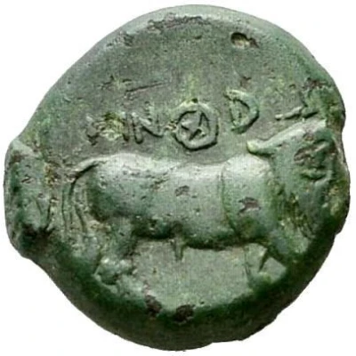 Æ 250 BC - 225 BC back